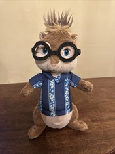 Build-A-Bear Workshop ‘SIMON’ Plush Toy Alvin And The Chipmunks 10” w Small Hole