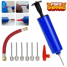 Portable Ball Pump with Flexible Hose for Basketball, Football Volleyball