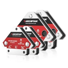 ARCCAPTAIN Welding Magnets 25LB&55LB 4Pcs Welding Magnet 2pcs 25lbs+2pcs 55lbs