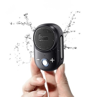 Divoom Itour-S Wearable Bluetooth Speaker, IP67 Waterproof Dustproof, Black 