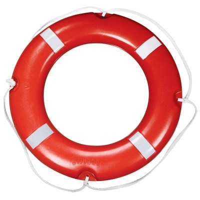 Rettungsring SOLAS/MED-MER Retroreflektierendem Band Wurfring Boot Ø73cm 2,5Kg