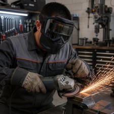 Robuste PC Schwei&szlig;maske Automatisch Abdunkelnd f&uuml;r Schleifen und Schwei&szlig;en