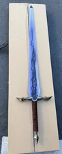 Solo Leveling Demon King's Longsword 1:1 Full Side Metal  47”with Plaque