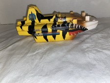 Vintage GI Joe Tiger Force Fish Boat Vehicle Hasbro 1986