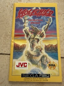 Wolfchild Sega CD Video Game Disc and Manual