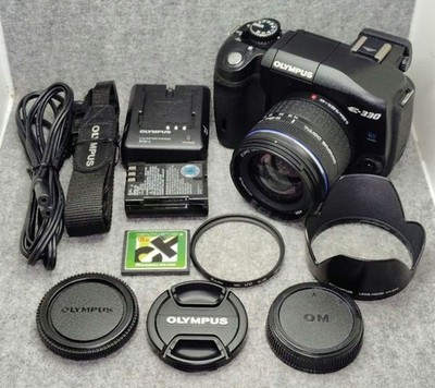 OLYMPUS E-330 with standard zoom lens