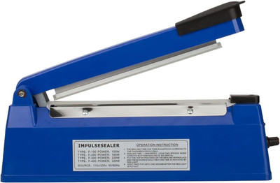 Impulse Heißsiegelgerät 300 mm Plastiktüte Verschließmaschine 350 W UK Stecker