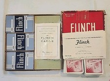 Flinch Card Game First Release And New Edition Parker Brothers Complete 1951