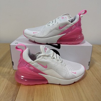 Women's Size 6 - Nike Air Max 270 Summit White Pink Spell HJ3222
