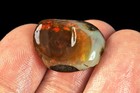 10Ct African Play Of Color Opal Carving Carved Flash Collectible UYDP132 — photo 3