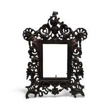 Bronze Neo Classical Photo Picture Frame Free Standing
