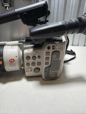 Canon L2 8mm Digital Video Camcorder w/ 4x Batteries, Lens, & Hard