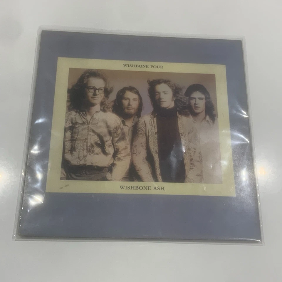 LP Vinyl Wishbone Ash Wishbone Four MDKS 8011 UK 1st Press 1973 C/W Poster VG - Image 3 of 4