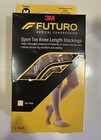 3M Futuro Medical Compression Open Toe Knee Length Stockings 20-30mg Size M~NEW
