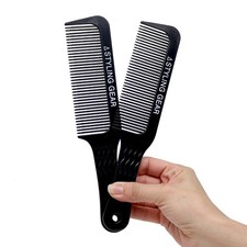 Styling Gear 404 Clipper 9 In. Wavy Tooth Flat Top Clipper Blending Comb Cutt...
