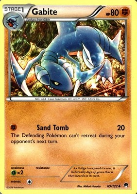 XY - BREAKpoint #69/122 Gabite