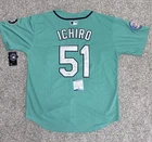 Ichiro Suzuki Seattle Mariners #51 Autographed Baseball Jersey BAS