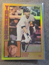 2012 Topps Archives Derek Jeter Gold Foil - New York Yankees HOF 