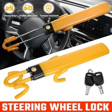 Steering Wheel Lock Anti-Theft Automotive Secure Cars Device Adjustable U-Shaped