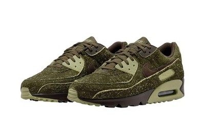 Nike Schuhe Herren Air Max 90 Premium HV6663-300 Sneaker Grün Neu 40,5 49,5
