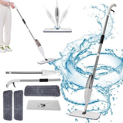 Wischer Mit Sprühfunktion Spray Mop Schnelle Bodenwischer 350ML Wassertank Boden