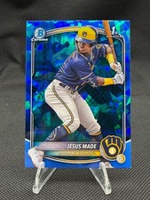 2025 Bowman Chrome 1st Jesus Made Blue Sapphire #BCP-50