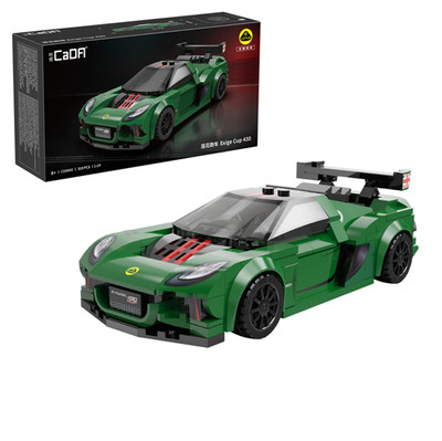 CaDA Lotus Exige Cup 430 Auto 1:24 319 Teile Ziegel Modellbausatz C55043W