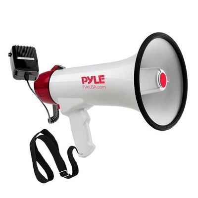 Pyle Professional Megaphone w/Siren & Handheld Mic PMP40