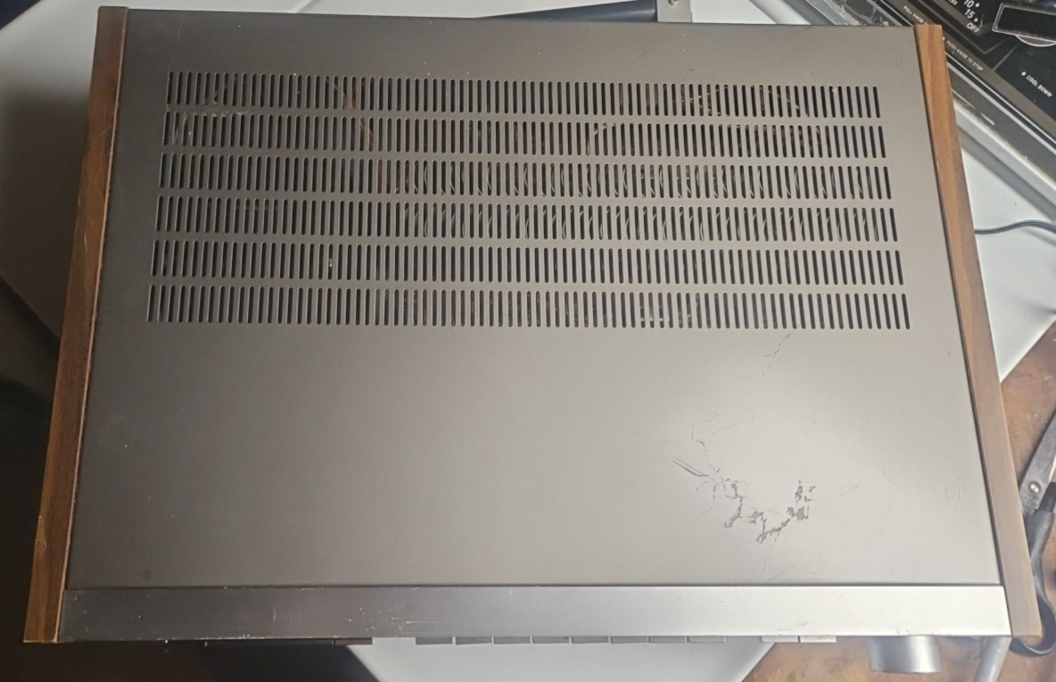 Issue With Patterns Toshiba Stereo Receiver Model SA-850 - Works with issues | eBay