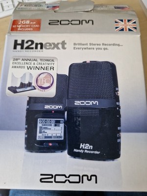 Zoom H2n H2next Handy Recorder, Schwarz