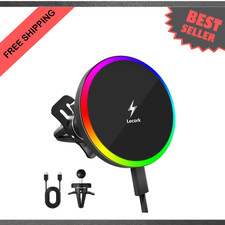 MagSafe Car Mount Charger 15W Wireless Magnetic Air Vent Holder for iPhone 16 15