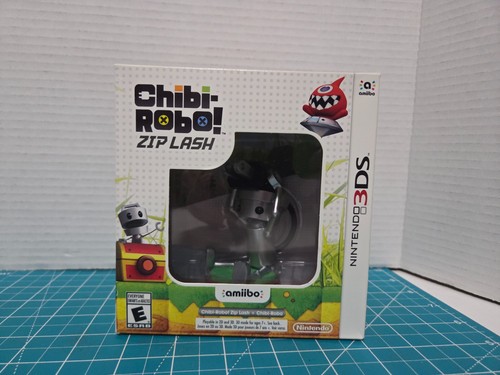 Chibi-Robo! Zip Lash + Amiibo Bundle (Nintendo 3DS) Brand New Factory Sealed - Bild 1 von 6