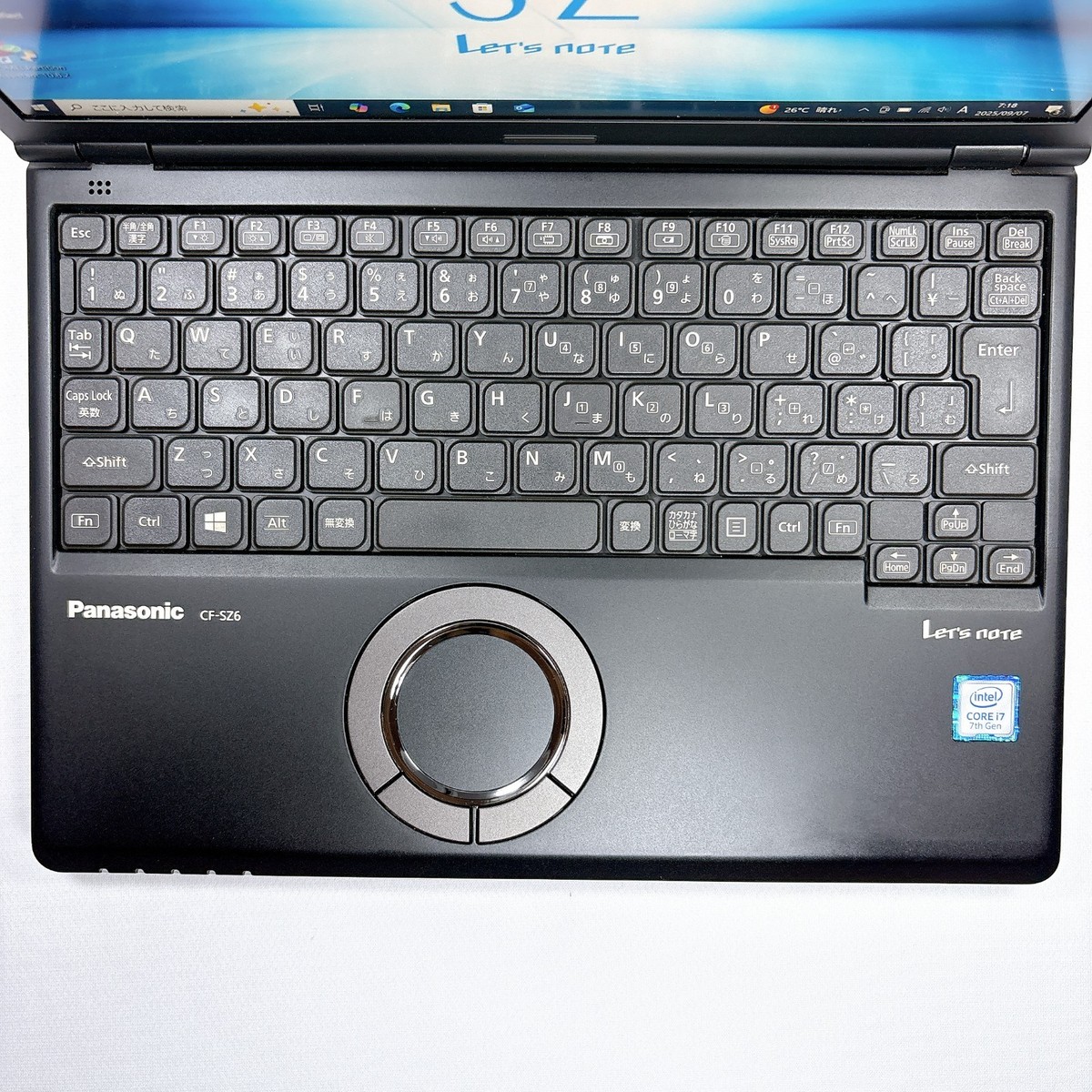 ★希少ブラック★ レッツノート CF-SZ6 i7 16GB 512GB_812 Panasonic Let's note CF-SZ6 Core I7 16GB RAM 512GB SSD DVD
