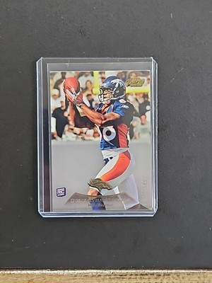 2010 Topps Prime DeMARYIUS THOMAS #60 Gold Foil RC/699 BRONCOS   Georgia Tech
