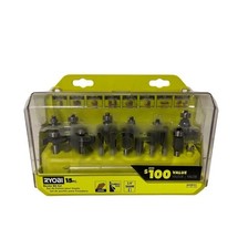 Ryobi A25R151 Shank Carbide Router Bit Set 15 Piece router bit b
