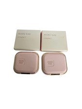 Mary Kay Pink Compact 3270 Unfilled New Old Stock With Stickers Lot x 2