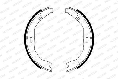 Ferodo FSB4062 Kit Ganasce Freno A Mano Premier - Confezione 4 Pezzi Per Range Rover Sport - 5