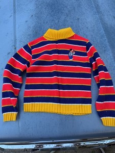 Vintage 80s Ernie Sesame Street Kids Large Sweater
