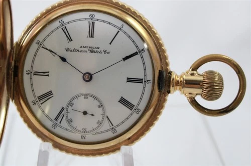 1894 Waltham 15 J Grade Royal Pendant Set 16s Gold Filled Hunting Pocket Watch