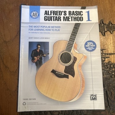 ALFRED'S BASIC GUITAR METHOD 1 - GUITAR TUTOR BOOK - ALFRED - GC