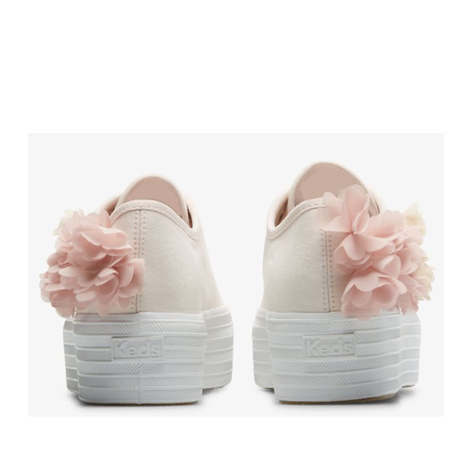 Keds Triple Up Canvas, Sneaker Womens, Pink, 7.5 Medium - no box image 3