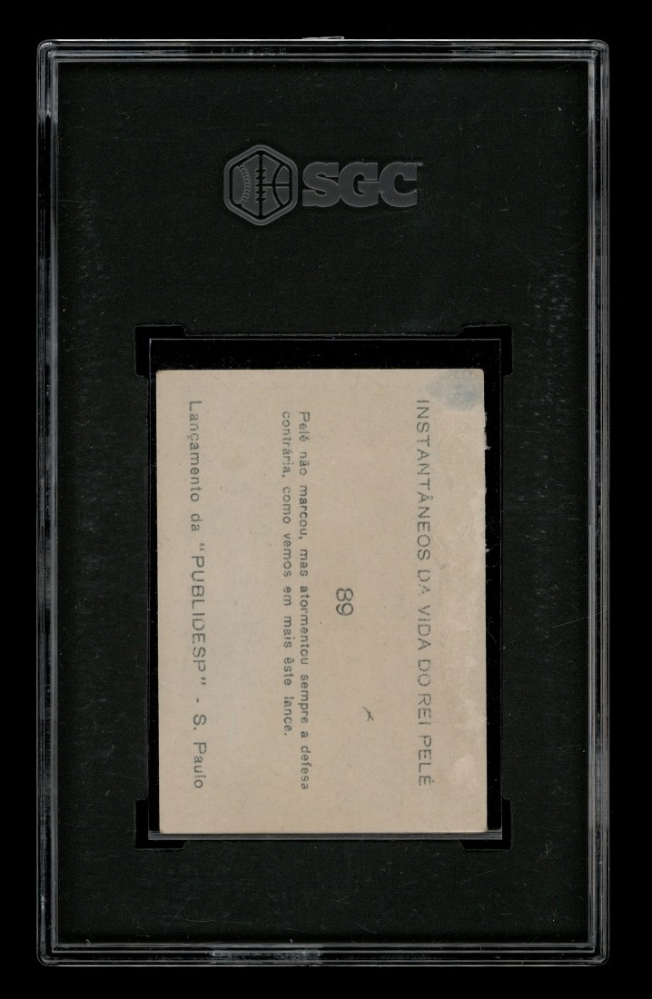 1964 Instantaneos Da Vida Do Rei Pele Set-Break # 89 Pele SGC 1 PR view 2
