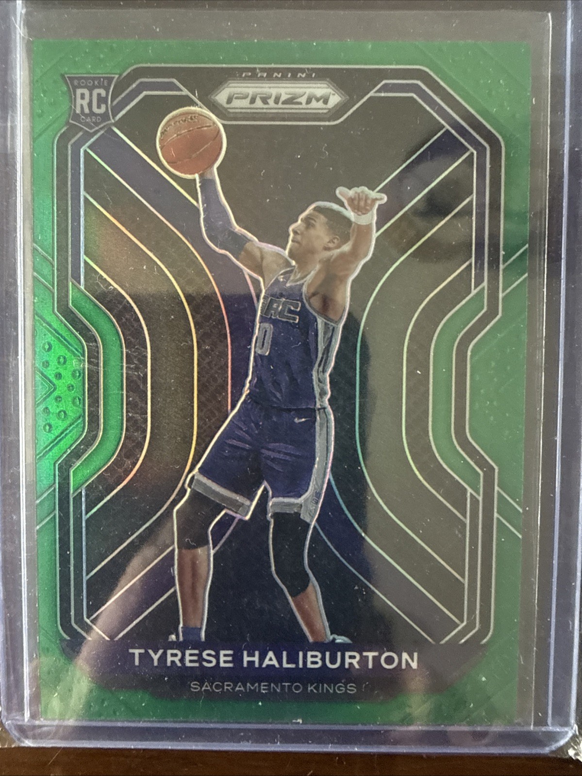 2020-21 Panini Prizm - Tyrese Haliburton #262 Green Prizm (RC)