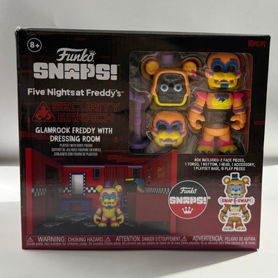 Funko SNAPS Glamrock Freddy With Dressing Room Five Nights at Freddy's FNAF Set