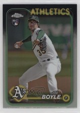 2024 Topps Chrome Refractor Joe Boyle #91 6u5