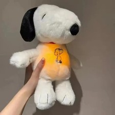 Breathing Snoopy Glow Plush Toy with Relaxing Music   Perfect Bedtime Friend 