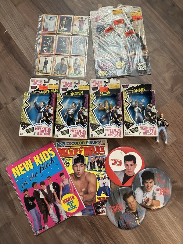 Vintage 1990 New Kids On The Block  LOT