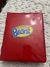 Mighty Beanz Lot  50pc in Official Red Carrying Case - 2004 Ja-Ru  2010 Moose