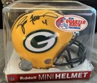 Brett Favre Signed Mini Helmet W/COA & Photo Mint