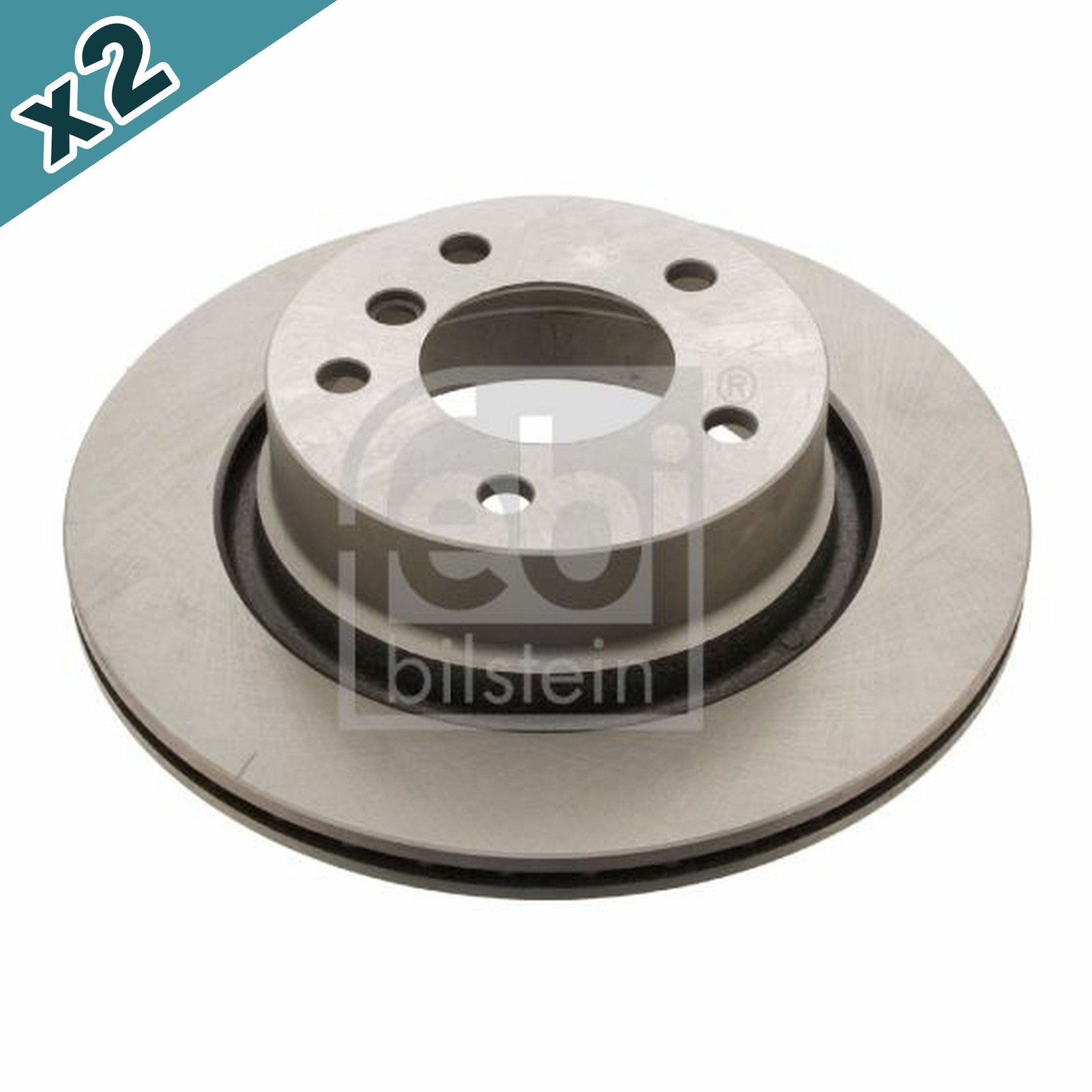 FEBI BILSTEIN 28165 Brake Disc Rear Coated 294mm Outer Diameter Fits BMW Z4